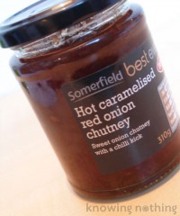 Hot Caramelised Red Onion Chutney