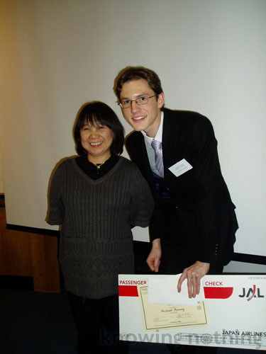 Myself and my former Japanese teacher Yuki-sensei Myself and my former Japanese teacher Yuki-sensei